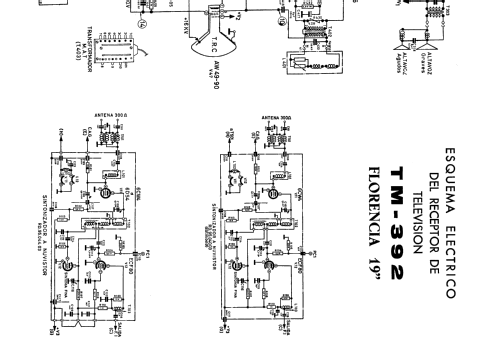 Florencia TM-392; Marconi Española S.A (ID = 2235864) Television