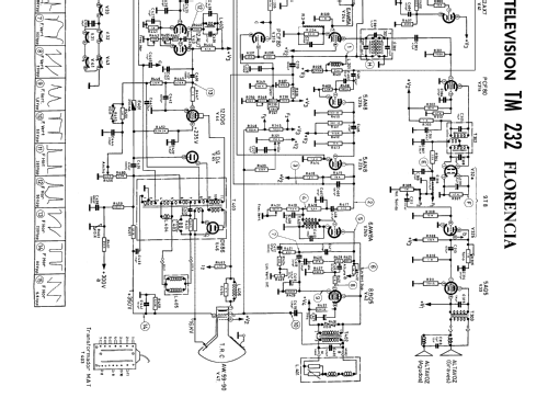 Florencia TM-232; Marconi Española S.A (ID = 2235030) Television