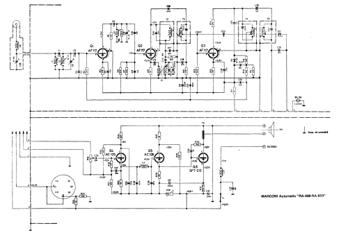 RA-448; Marconi Española S.A (ID = 1531729) Car Radio