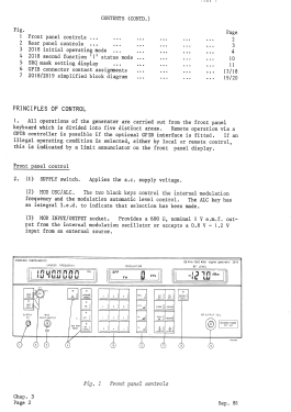 80 kHz - 1040 MHz Signal Generator 2019; Marconi Instruments, (ID = 3038953) Equipment