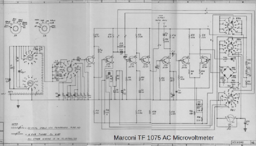 AC Microvoltmeter TF-1075; Marconi Instruments, (ID = 1960372) Equipment