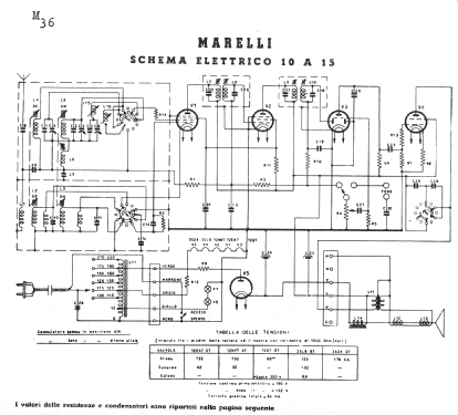 10A15; Marelli Radiomarelli (ID = 181841) Radio