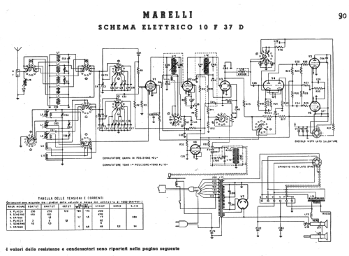 10F37D Lusso; Marelli Radiomarelli (ID = 261026) Radio