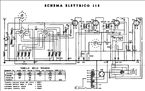 115; Marelli Radiomarelli (ID = 592096) Radio