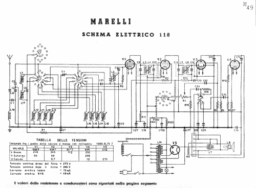 118 ; Marelli Radiomarelli (ID = 201206) Radio