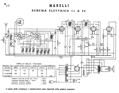 11A25; Marelli Radiomarelli (ID = 202156) Radio