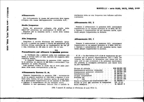 9A85; Marelli Radiomarelli (ID = 211507) Radio