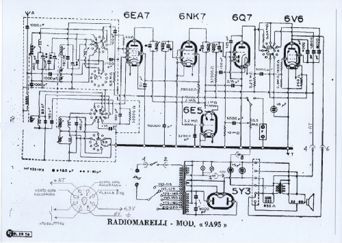 9A95; Marelli Radiomarelli (ID = 3232250) Radio