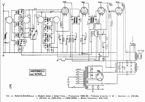 Altair ; Marelli Radiomarelli (ID = 38131) Radio