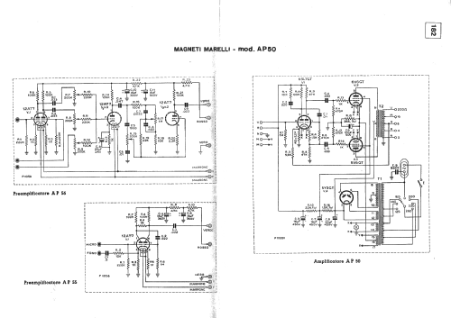 Amplificatore AP50; Marelli Radiomarelli (ID = 2234494) Verst/Mix