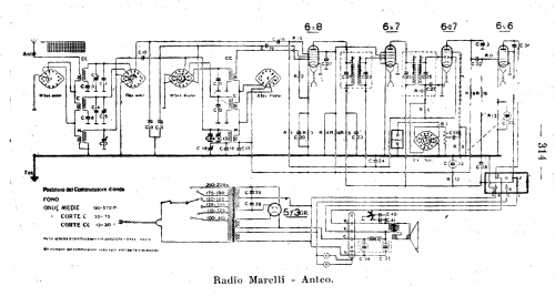 Anteo Fono ; Marelli Radiomarelli (ID = 2586477) Radio