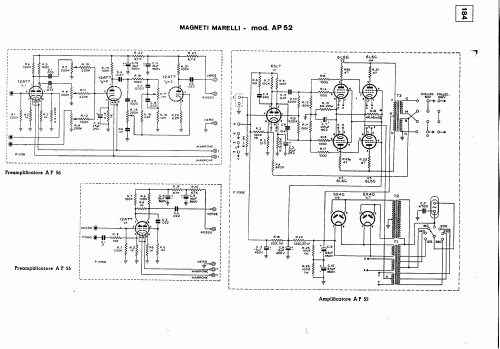 AP52C; Marelli Radiomarelli (ID = 961645) Ampl/Mixer