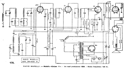 Calipso II 12; Marelli Radiomarelli (ID = 2596618) Radio