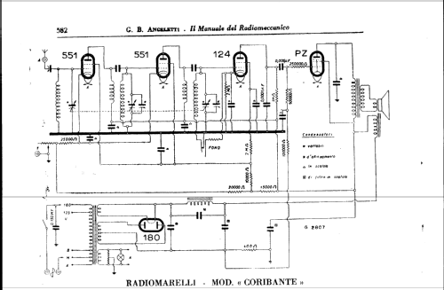 Coribante ; Marelli Radiomarelli (ID = 203571) Radio