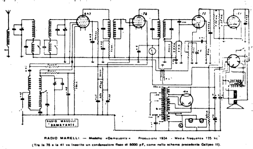 Damayante 9; Marelli Radiomarelli (ID = 215931) Radio