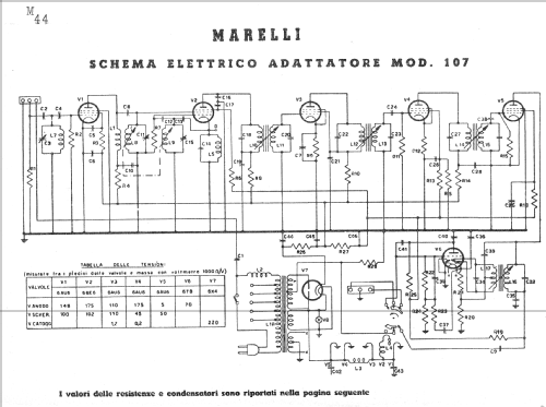 FM107; Marelli Radiomarelli (ID = 202153) Radio