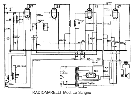 Lo Scrigno E; Marelli Radiomarelli (ID = 115089) Radio