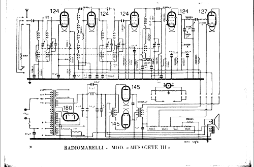 Musagete III ; Marelli Radiomarelli (ID = 206541) Radio