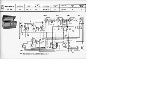 RD128; Marelli Radiomarelli (ID = 2457679) Radio