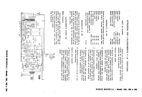 RD159-MF; Marelli Radiomarelli (ID = 2466059) Radio