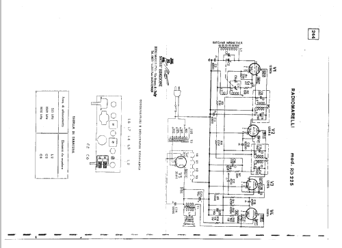 RD229; Marelli Radiomarelli (ID = 497056) Radio