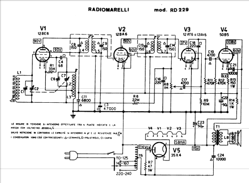 RD229; Marelli Radiomarelli (ID = 517551) Radio