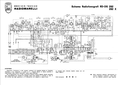 RD282X; Marelli Radiomarelli (ID = 2055218) Radio