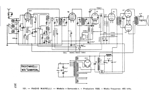 Samaveda ; Marelli Radiomarelli (ID = 36789) Radio