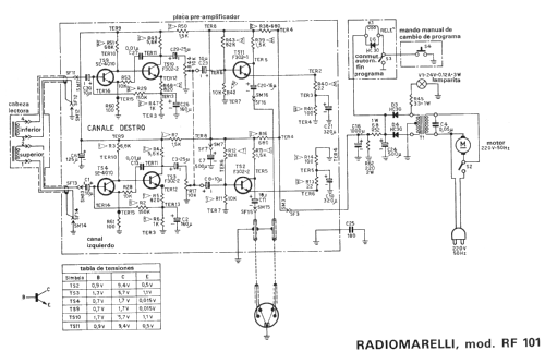 Stereo Jet 8 RF101; Marelli Radiomarelli (ID = 2448111) R-Player
