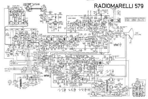 Televisore RV579X; Marelli Radiomarelli (ID = 2857835) Television