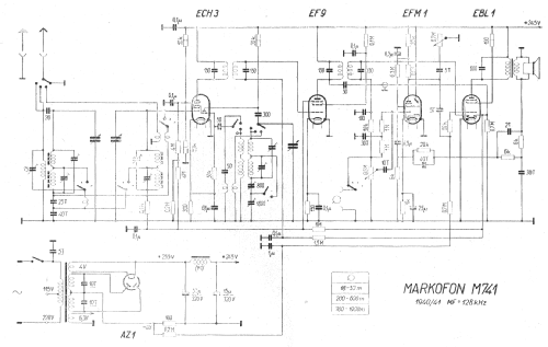 M741; Markofon-Radio, Ing. (ID = 11737) Radio