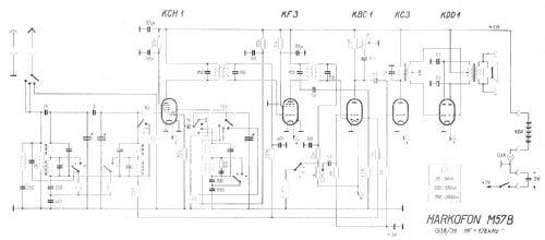 Markofon M57B; Markofon-Radio, Ing. (ID = 11739) Radio