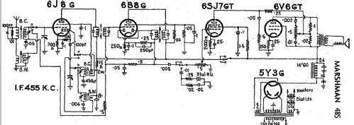 485; Marshman brand, (ID = 2017477) Radio