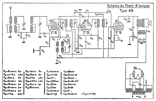 Combiné Radio-phono 45; Martin, V.; Paris, (ID = 2066282) Radio