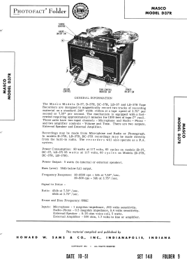 D-37-R ; Masco Mark Simpson (ID = 2964740) Radio