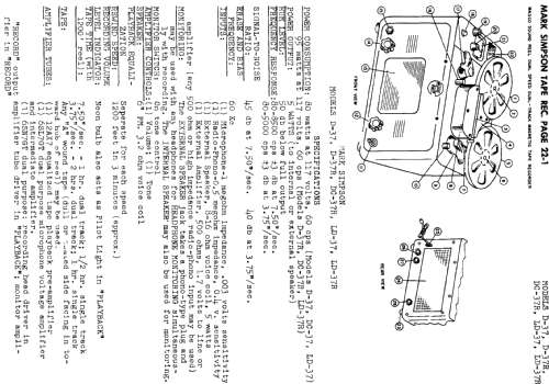 DC-37-R ; Masco Mark Simpson (ID = 840666) Radio