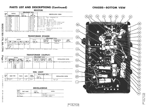 Amplifier MA-17N; Masco Mark Simpson (ID = 1429154) Ampl/Mixer