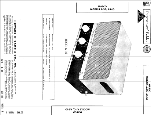 Masco AS-10 ; Masco Mark Simpson (ID = 692826) Ampl/Mixer