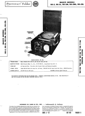 Masco RK-5SL; Masco Mark Simpson (ID = 3053944) Enrég.-R