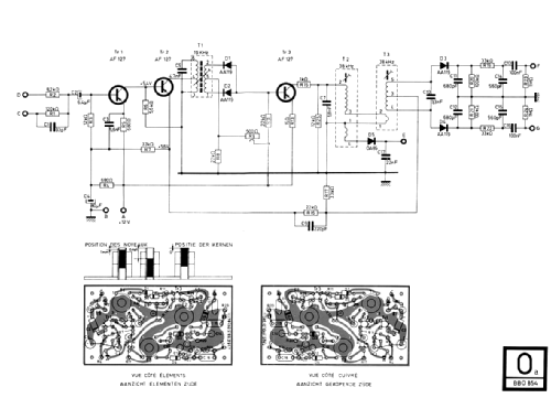 BBO 854; MBLE, Manufacture (ID = 1059000) Radio