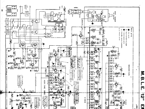 EM86-92; MBLE, Manufacture (ID = 1781858) Television