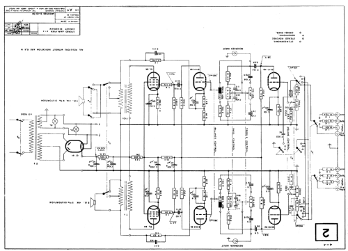 Full Stereo Amplifier 4 - 4 plus; MBLE, Manufacture (ID = 140509) Ampl/Mixer