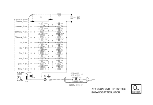 Oscilloscope BEM005; MBLE, Manufacture (ID = 2219296) Equipment