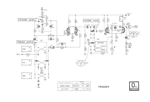 Oscilloscope BEM005; MBLE, Manufacture (ID = 2219298) Equipment