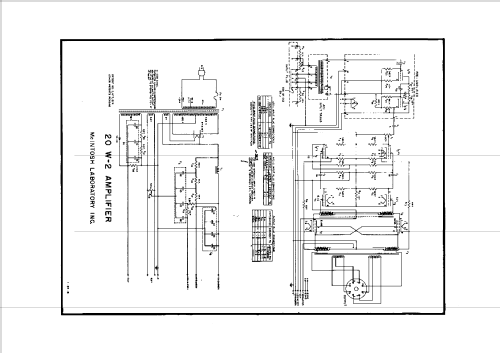 Amplifier 20W-2; McIntosh Audio (ID = 2388455) Ampl/Mixer