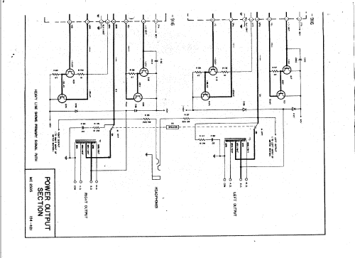 Solid State Power Amplifier MC-2505; McIntosh Audio (ID = 1999269) Ampl/Mixer