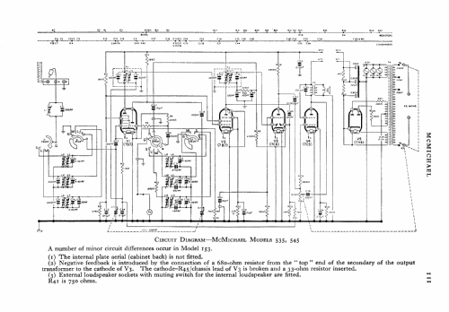 Clubman 535; McMichael Radio Ltd. (ID = 549967) Radio