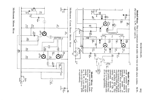 Transistoradio M113BT ; McMichael Radio Ltd. (ID = 721091) Radio