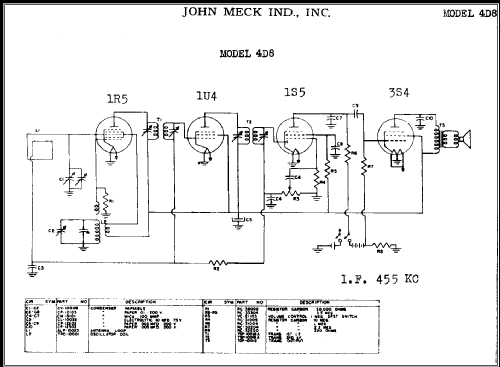 Mirror-Tone 4D8 ; Meck, John, (ID = 849143) Radio