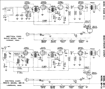 MR-1 ; Mectron Corp. (ID = 491231) Radio